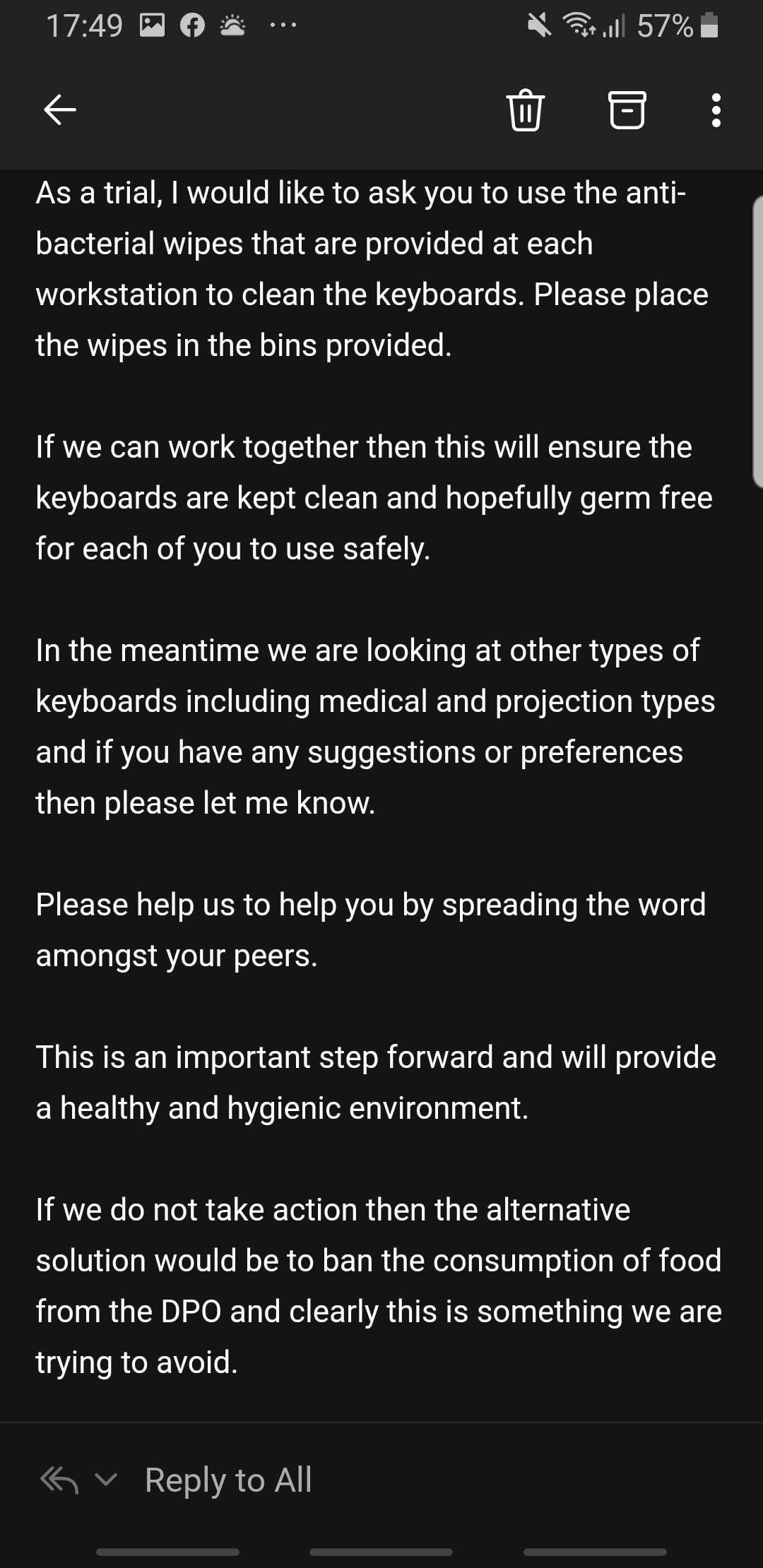 Image may contain: Menu, Text