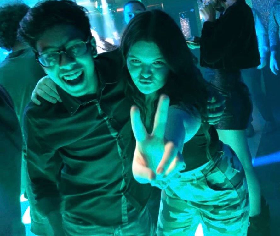 Image may contain: Outdoors, Portrait, Photography, Photo, Night Club, Water, Night Life, Female, Club, Glasses, Accessory, Accessories, Clothing, Apparel, Face, Human, Person, Lighting