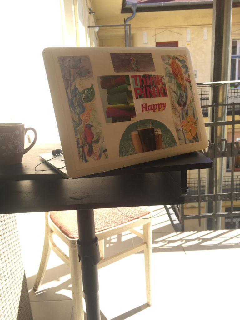 Crafted laptop skin