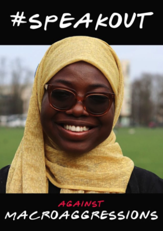 Aisha’s #speakout portrait.