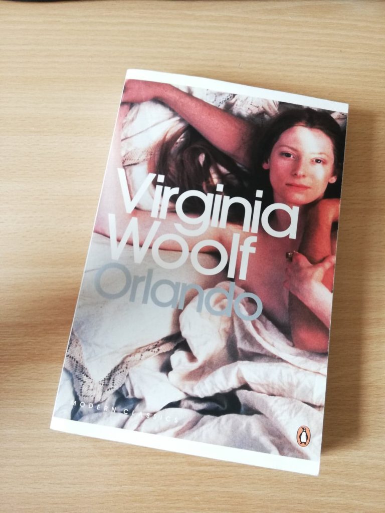 An image of the book Orlando by Virginia Woolf