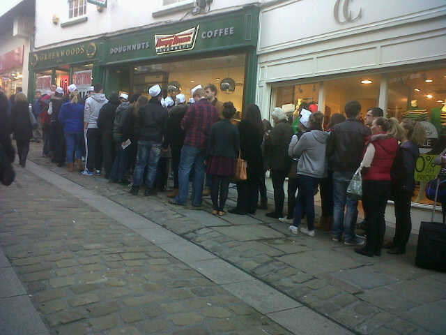 Krispy Kreme Queue