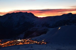 A view of the resort.