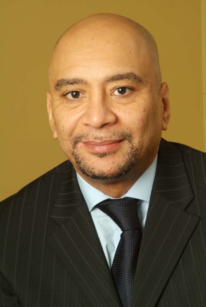 Activist Lee Jasper, who style himself as a black superman on his Twitter page