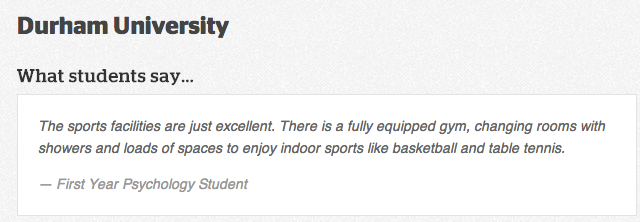 Durham sport