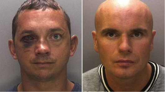 From L-R: Adrian Stanton and Lee Wildman. Credit: PA Wire.