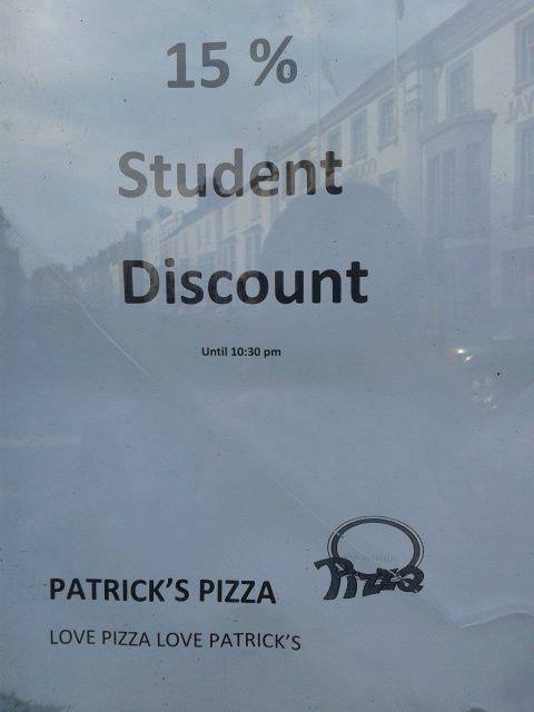The man knows his way to a student's heart