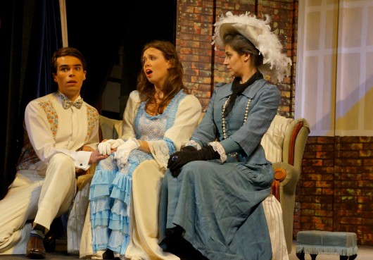 The quality of costumes, given that it was a student production, was outstanding.