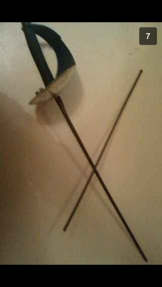 Broken blade fencing
