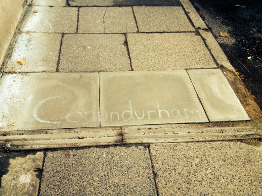Church Street chalking