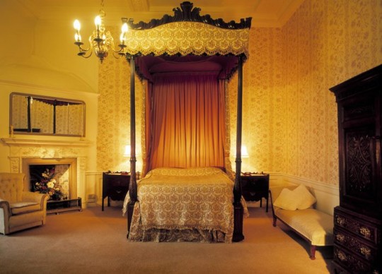 The four poster bed and 300 year old mahogany really make this suite a home from home