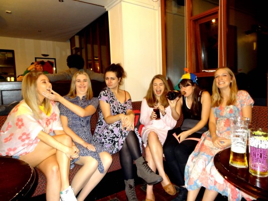 Thrift shop party; little effort, maximum results