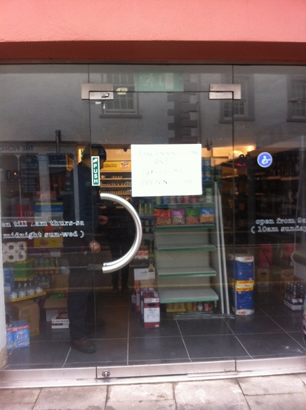 The future black hole of all loose change.