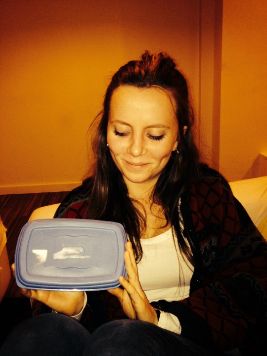 Lucy's keen for quinoa...