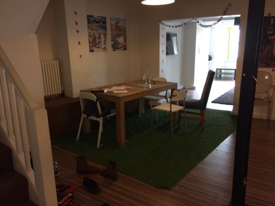 Astroturf? completely necessary.