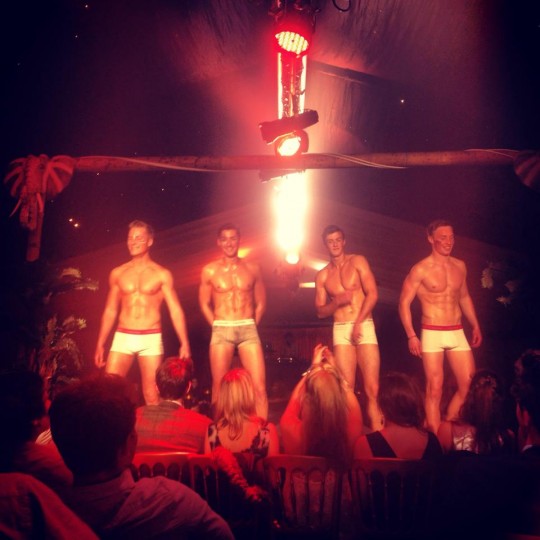 Having a tan like these chaps, is now racist (more life according to Flo)