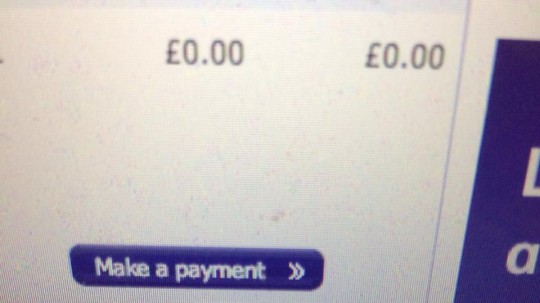Time to break into the £2000 overdraft...