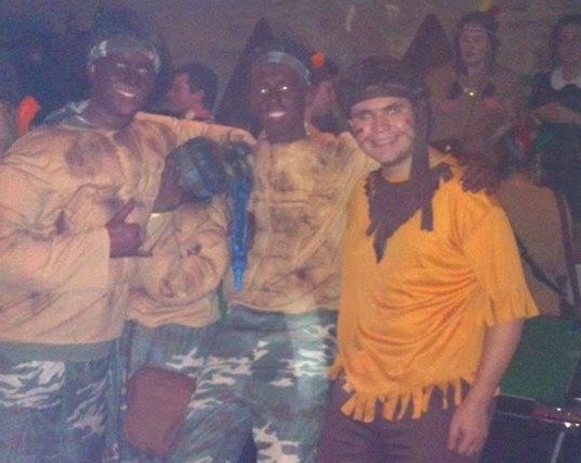 An example of 'blacking up' taken from The Tab.
