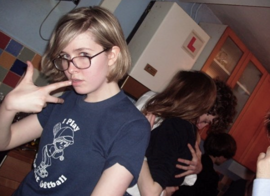 Me circa '09 - nice bit of tonsil tennis