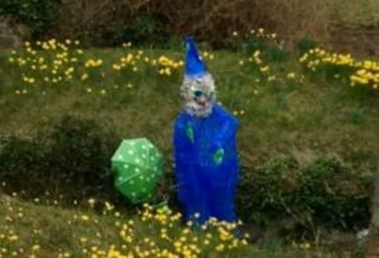 The gnome as it was last seen. 