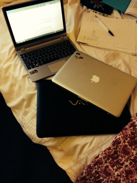 "They stole my laptop? Oh well I'll just use my spare"