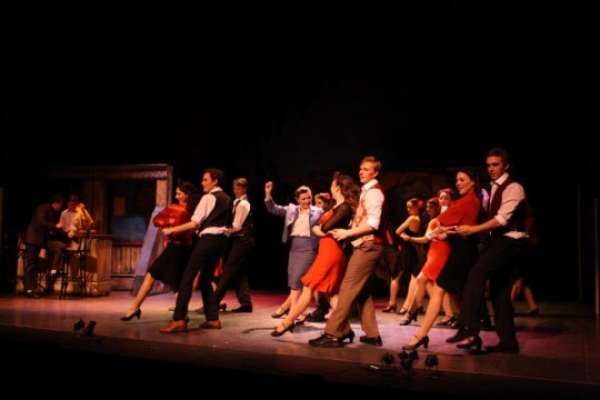 Literally dancing for joy at the result of the vote.