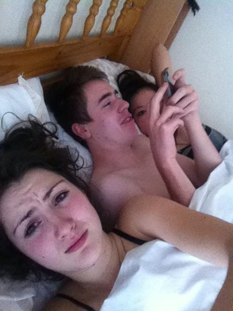 The selfie and the Facebook check: a post-coital must.