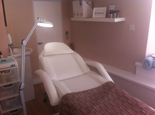 A treatment room.