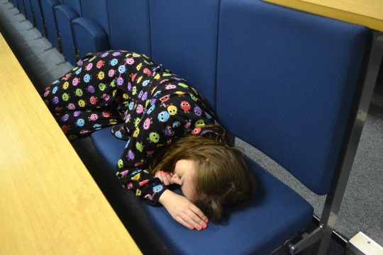 Pyjamas in public = social suicide