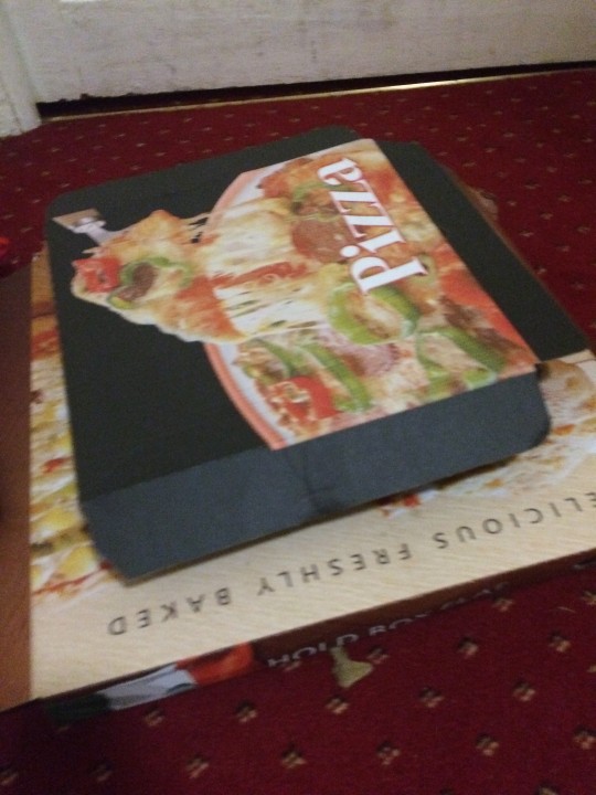 A reconstruction of what the boxes may have looked like pre-destruction.