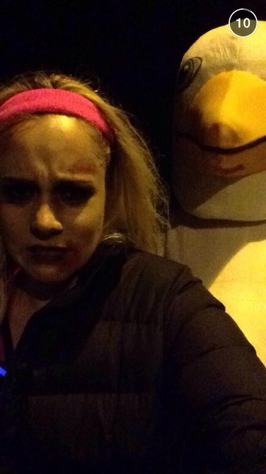 Halloween costumes were still very much compulsory