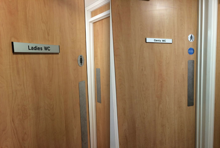 The group claim toilets in Trevs are non inclusive