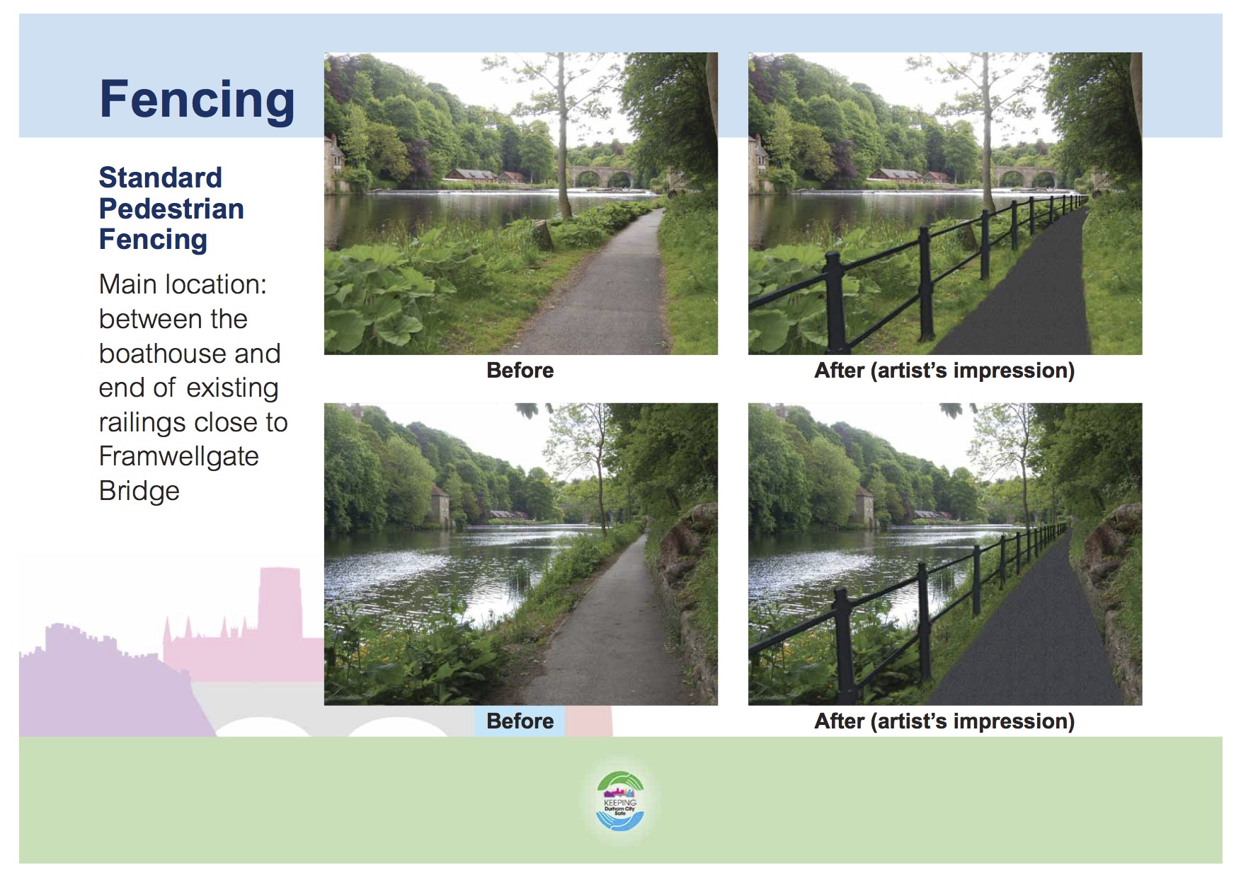 Fences will be added to places that are deemed dangerous (Photo: City Safety Group) 