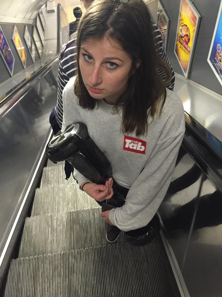We didn't dare try the stairs.