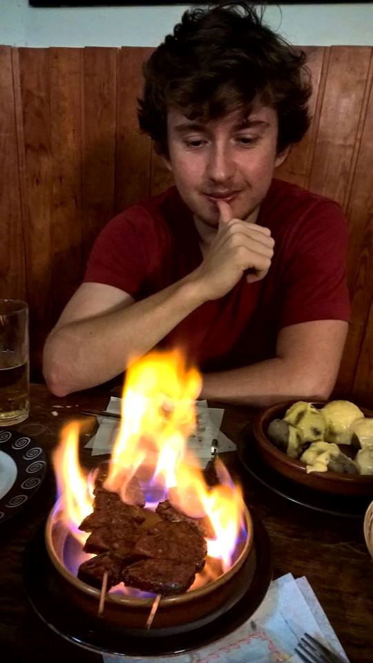 “There’s this one place that sets your food on FIRE!”