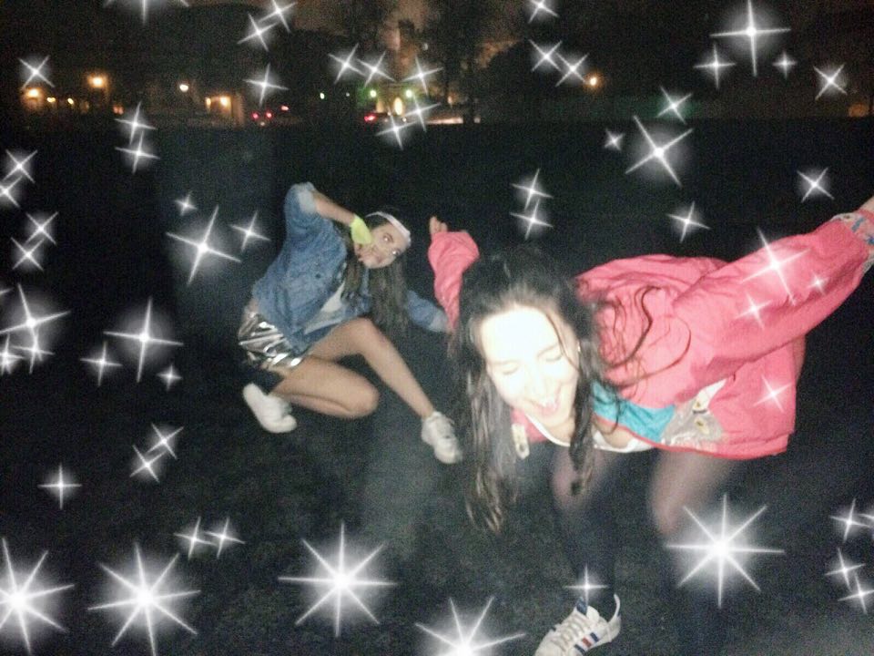 A fun and glittery night