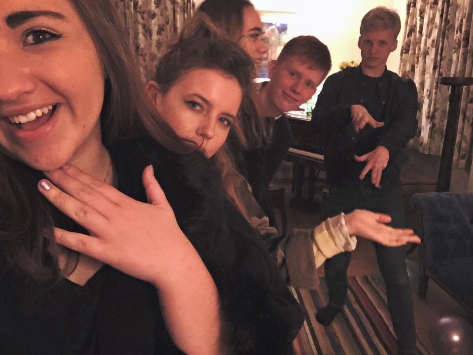 The only actual picture from my 18th. I swear it was litter than this before everyone left.
