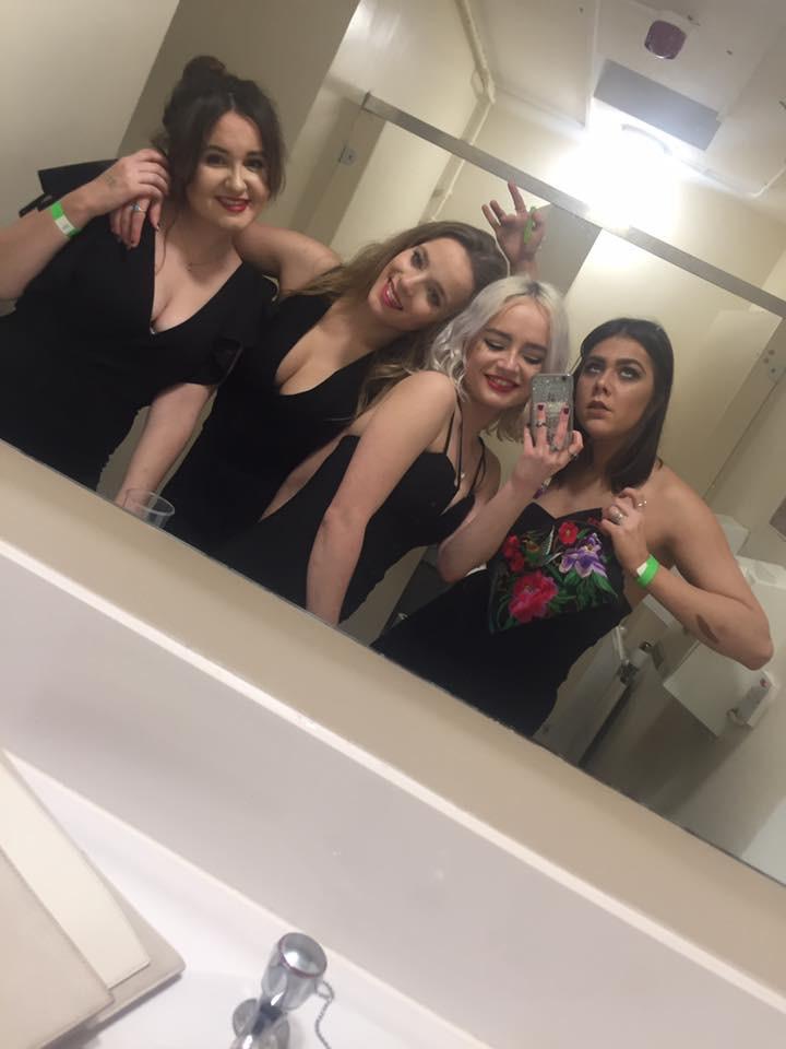 A few of Aidan's second year bar fans.  Never will they recover from this news.
