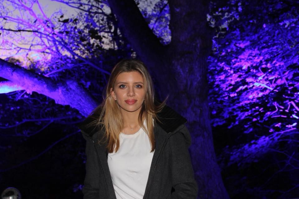 Image may contain: Woman, Girl, Female, Blonde, Ornament, Jewelry, Gemstone, Amethyst, Person, People, Human