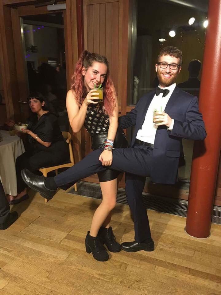 Image may contain: Tuxedo, Suit, Overcoat, Coat, Clothing, Tango, Leisure Activities, Dance Pose, Dance, Person, People, Human