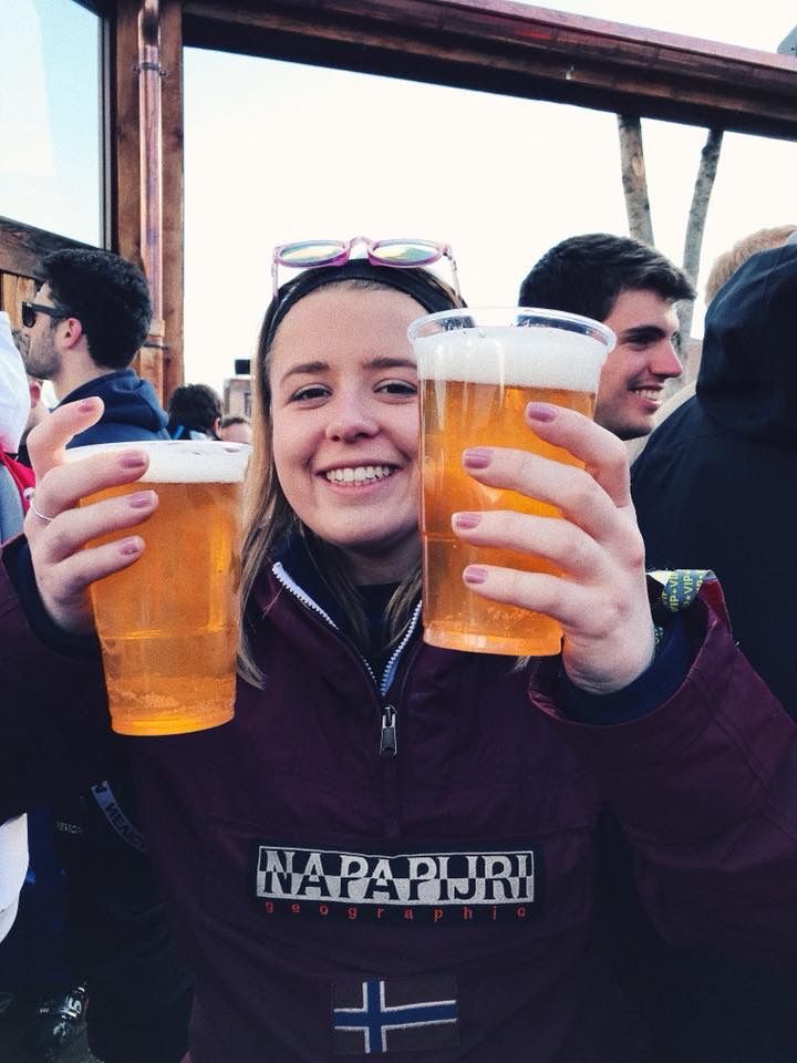 Image may contain: Accessories, Sunglasses, Accessory, Human, Person, Lager, Beer Glass, Glass, Beverage, Beer, Drink, Alcohol