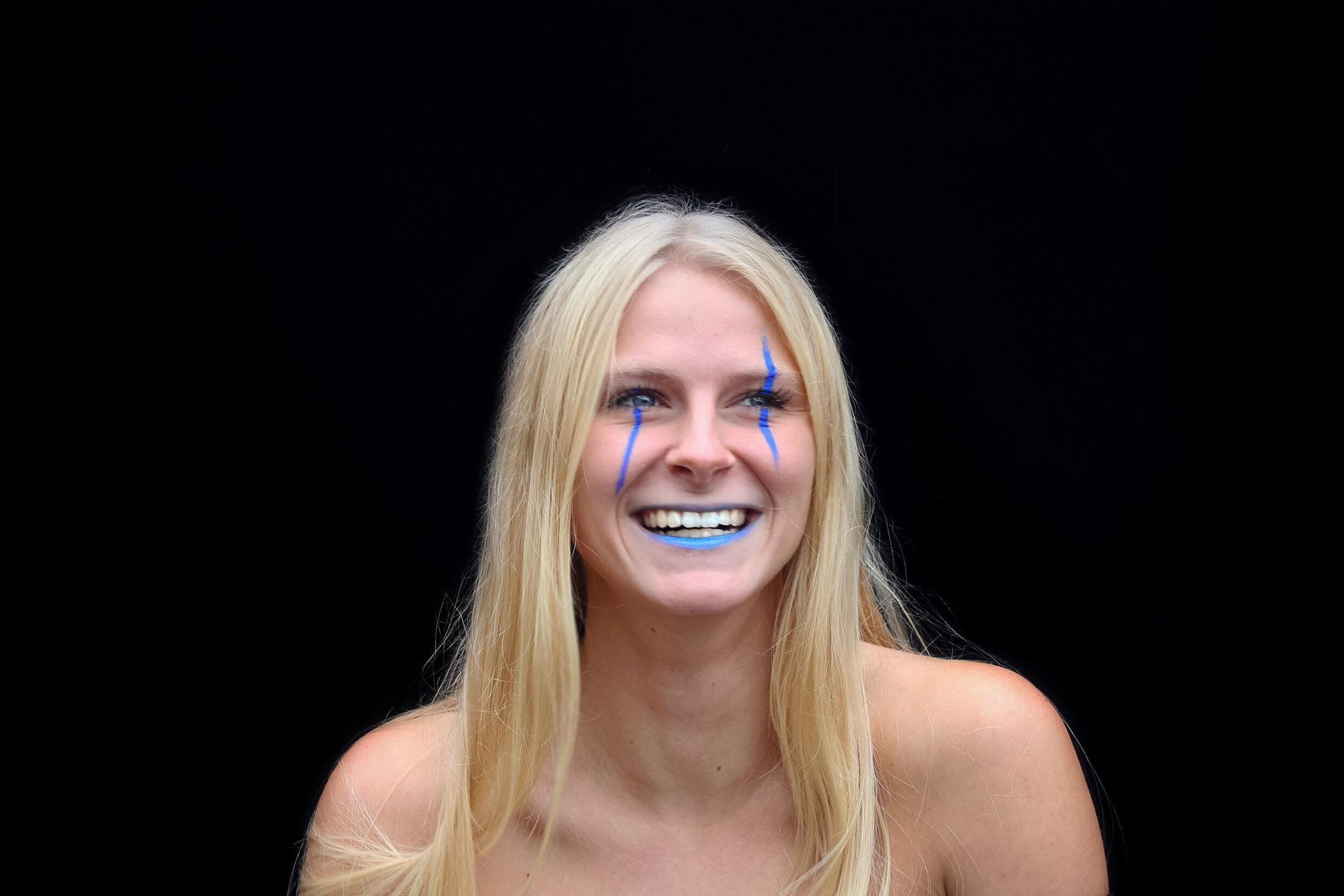 Image may contain: Apparel, Clothing, Face, Lip, Mouth, Teeth, Child, Female, Person, Human, Teen, Woman, Girl, Blonde, Kid