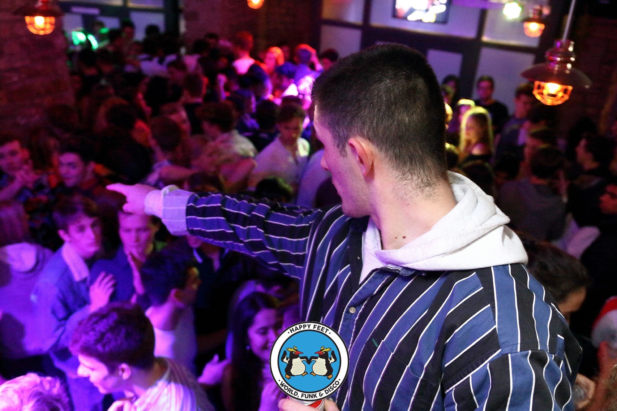 Image may contain: Leisure Activities, Bar Counter, Pub, Party, Club, Night Club, Human, Person, Night Life