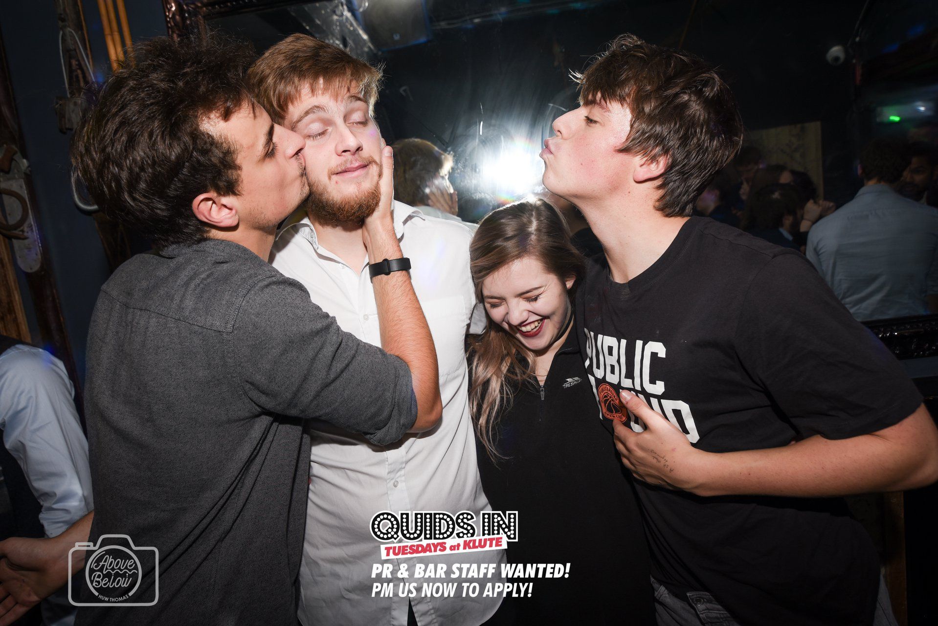 Image may contain: Party, Night Club, Club, Human, Person