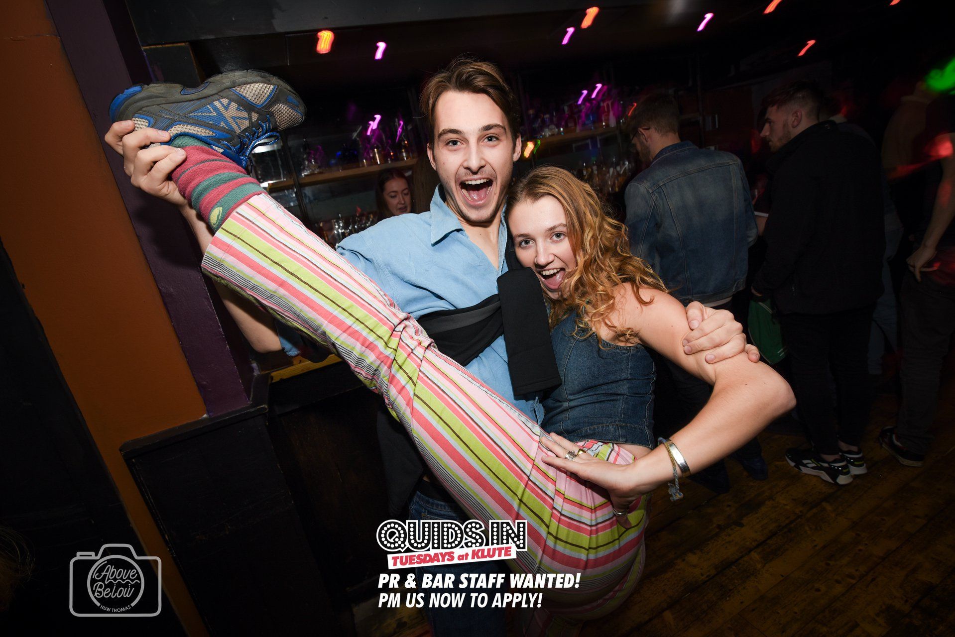 Image may contain: Night Life, Bar Counter, Pub, Night Club, Club, Human, Person