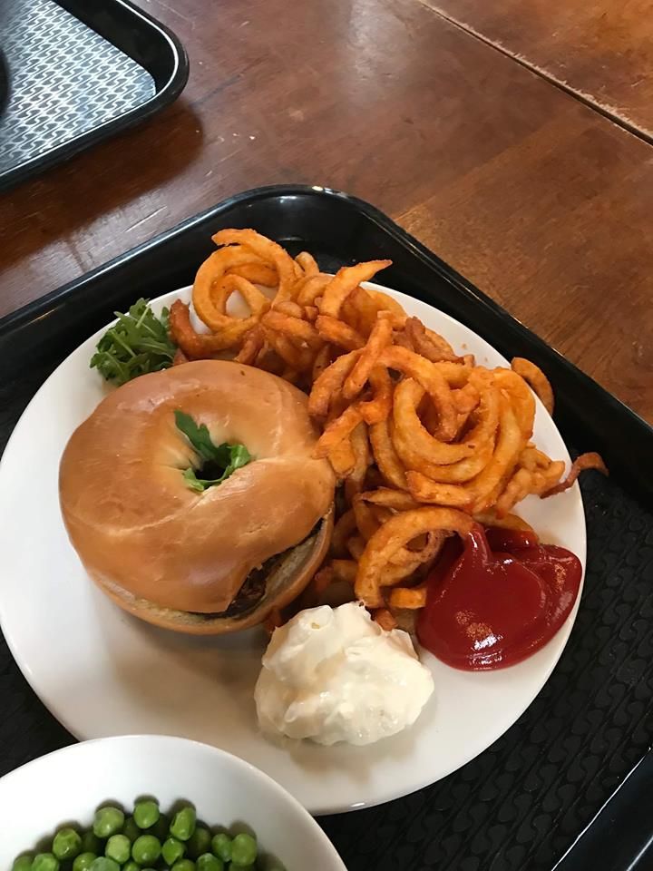 Image may contain: Bagel, Bread, Food