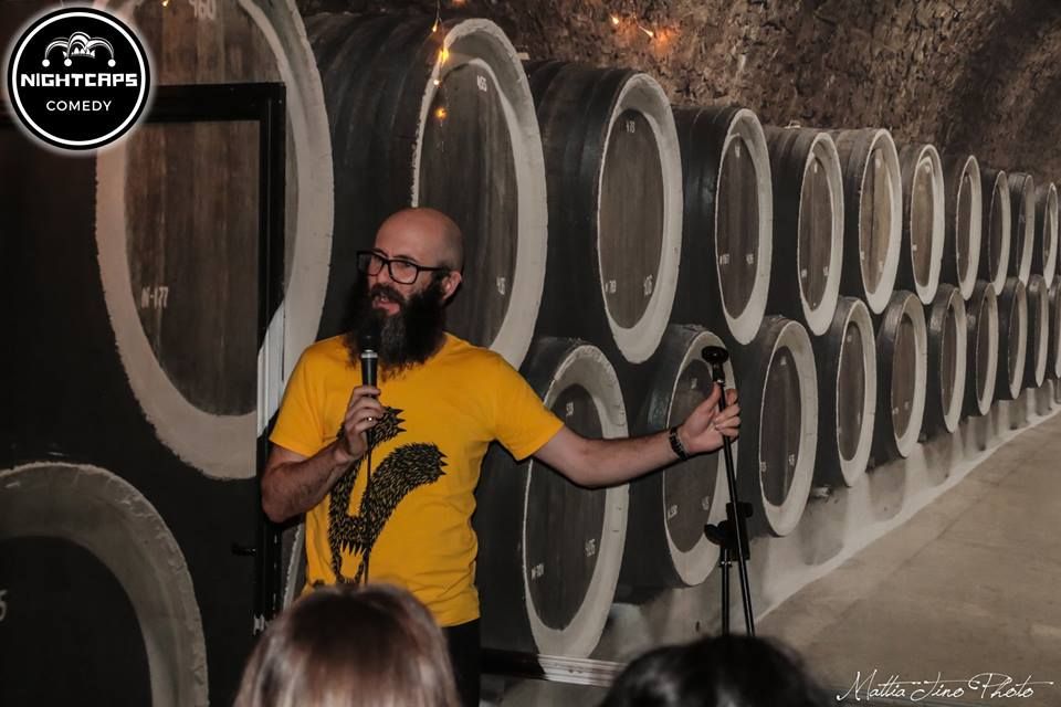 Image may contain: Musician, Musical Instrument, Beard, Face, Person, Human