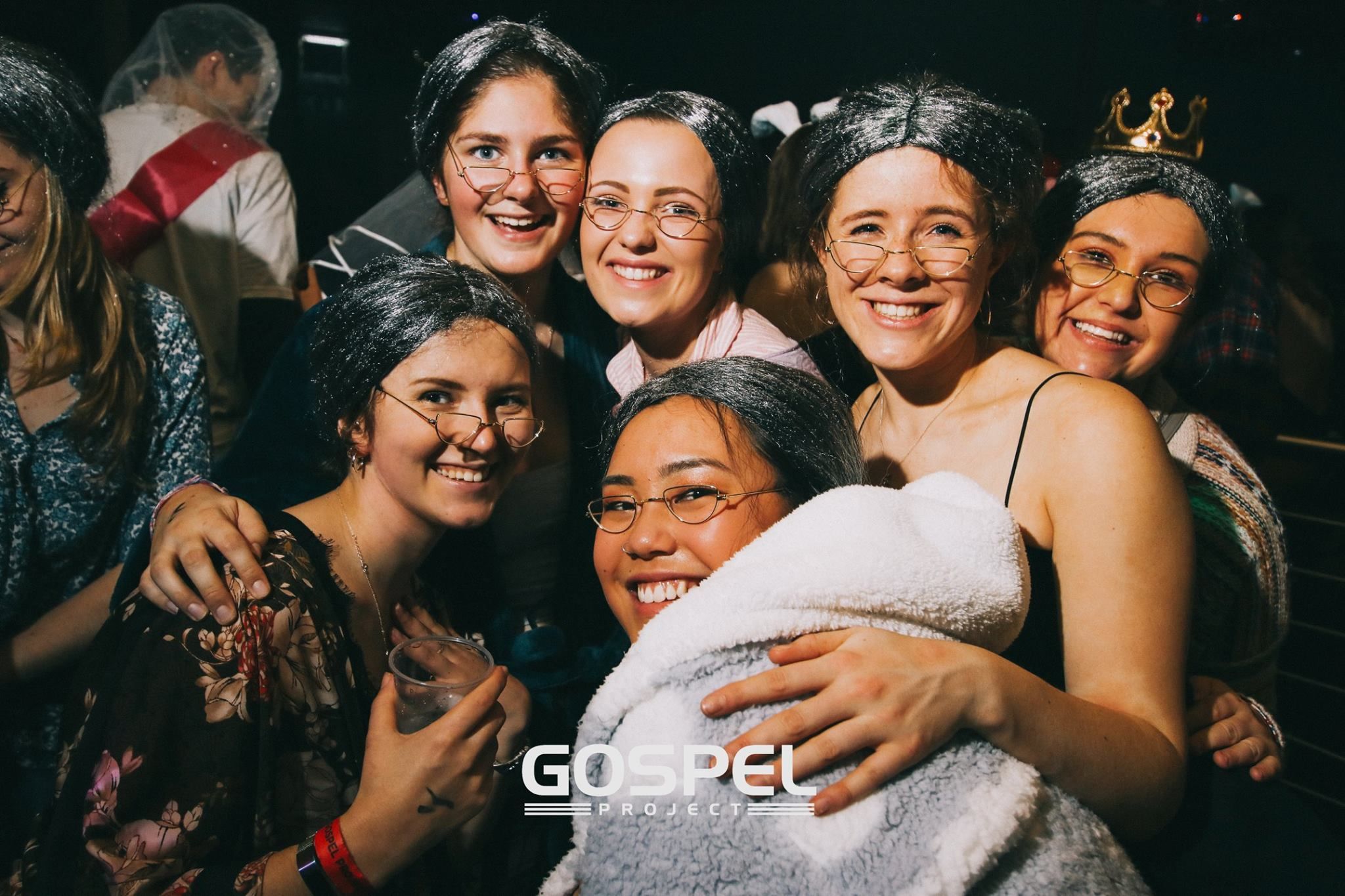 Image may contain: Photography, Portrait, Photo, Night Life, Accessories, Glasses, Accessory, Night Club, Face, Club, Party, Person, Human