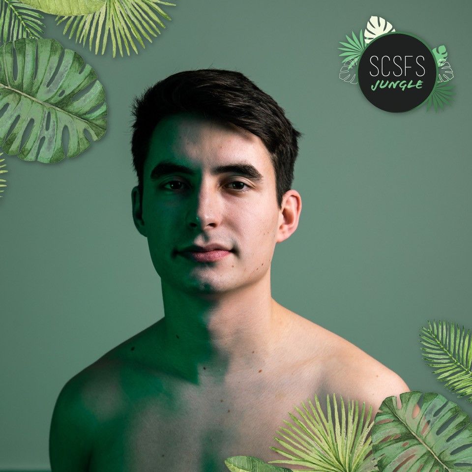 Image may contain: Green, Face, Arecaceae, Palm Tree, Tree, Human, Person, Leaf, Plant