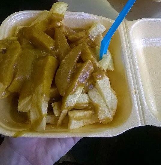 We eat our chips with gravy up North